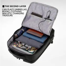 Anti-theft waterproof travel backpack - 15.6" inch Laptop bag with USB chargingBackpacks