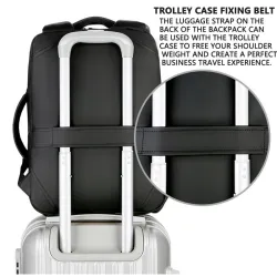 Anti-theft waterproof travel backpack - 15.6" inch Laptop bag with USB chargingBackpacks