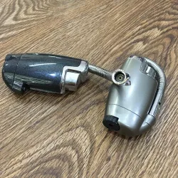 Fenêtre anti-vent avec tuyau flexible