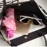 Leather bag with zebra pattern - 3 pcs setSets