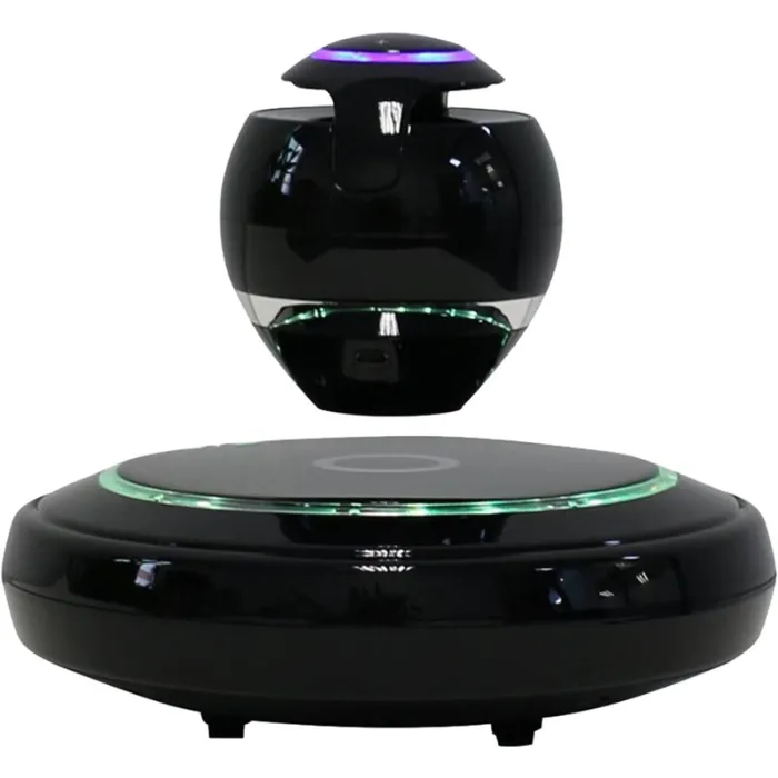 rotation à 360 degrés - levitation magnétique - haut-parleur Bluetooth sans fil