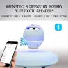 rotation à 360 degrés - levitation magnétique - haut-parleur Bluetooth sans fil