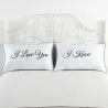 Mr & Mrs coussin case for couples 48 * 74cm 2 pcs