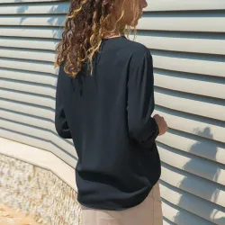 Blouse élégante avec manches longues