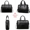 Elégant grand sac à bandoulière en cuir