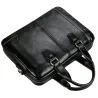 Elégant grand sac à bandoulière en cuir
