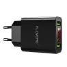 Smart dual USB - Adaptateur de charge numérique pour iPhone Samsung Xiaomi - Plug EU