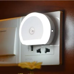 Plug chargeur USB LED double avec capteur
