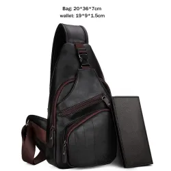 Sac à bandoulière POLO Fashion - sac à dos en cuir