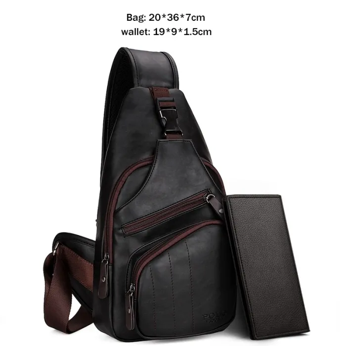 Sac à bandoulière POLO Fashion - sac à dos en cuir