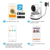 Caméra sans fil de sécurité IP - WiFi intelligent avec carte SD 32Go