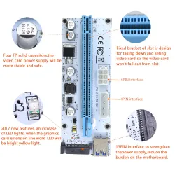 3 en 1 Molex 4pin SATA 6pin PCI express PCIE PCI-E carte d'ascenseur