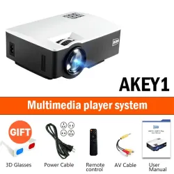 LED 1800L - support plein HD - mini projecteur
