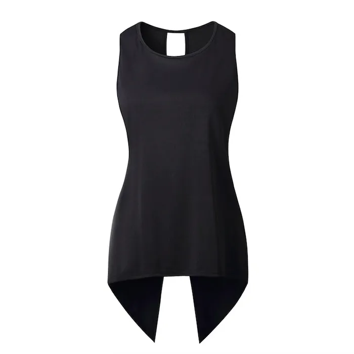 Blouse croisée irrégulière - haut élégant