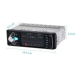 Bluetooth car radio - din 1 - 4 inch display - MP3/MP5 - rear camera - steering remoteRadio