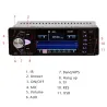 Radio de voiture Bluetooth - écran din 1 - 4 pouces - MP3/MP5 - caméra arrière - télécommande de direction