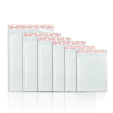 Enveloppe de bulle - sacs étanches 50 pcs