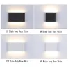 Moderne 6W - 12W LED intérieure - lampe murale extérieure étanche IP65