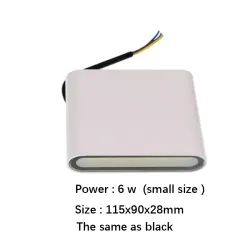 Moderne 6W - 12W LED intérieure - lampe murale extérieure étanche IP65