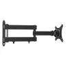 Porte-TV murale pivotante universelle - support