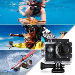 Caméra d'action G22 - Vidéo numérique 1080P - étanche