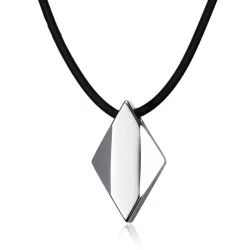 Tungstène carbure rhombus - collier