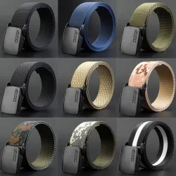 Ceinture en nylon réglable avec boucle automatique