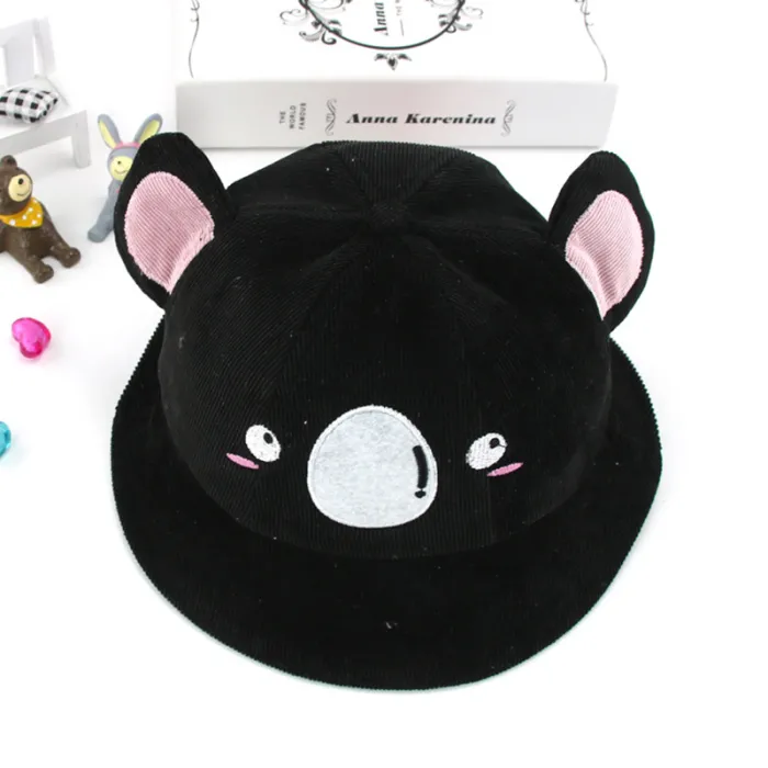 Chapeau bébé avec visage koala