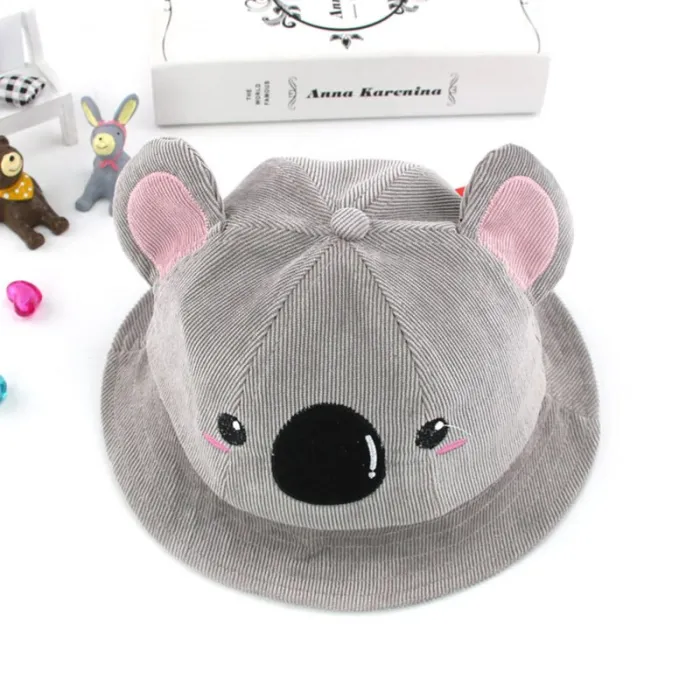 Chapeau bébé avec visage koala