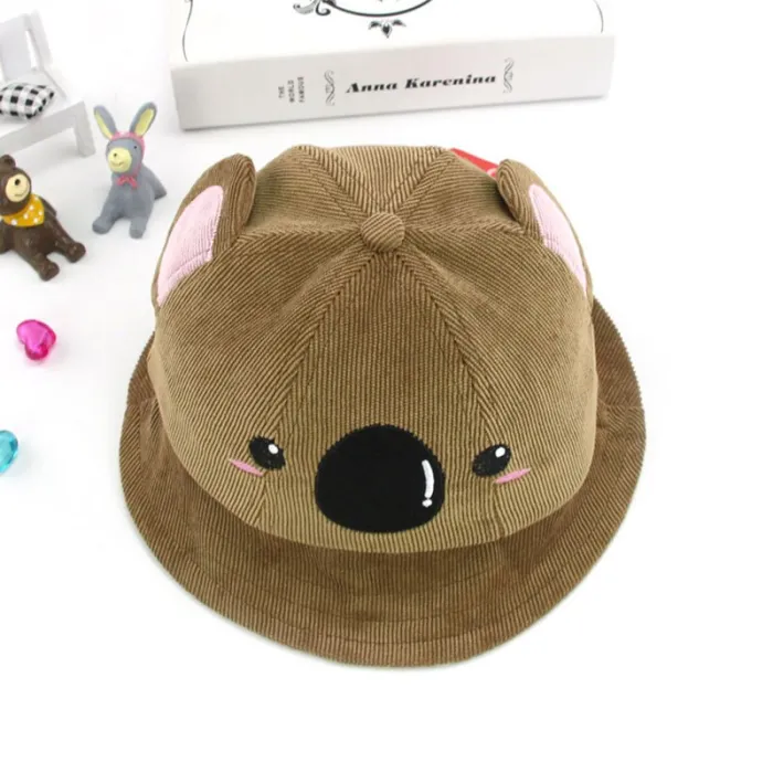Chapeau bébé avec visage koala