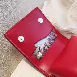 Petit sac élégant avec arc & chaîne