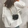 Petit sac élégant avec arc & chaîne