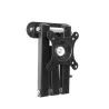 Porte-TV murale pivotante universelle - support