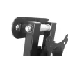 Porte-TV murale pivotante universelle - support