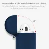 Boîtier pour écouteur en silicone pour Apple AirPods avec crochet