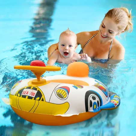Piscine gonflable - siège bébé