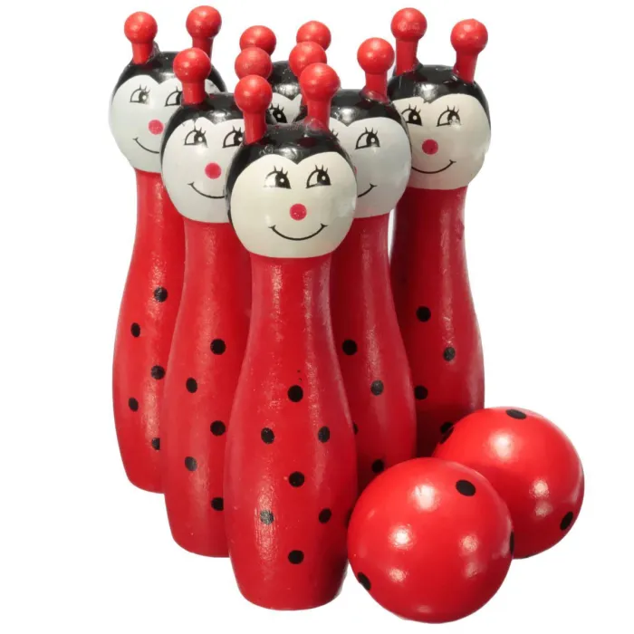 Bouilloire en bois avec boule - jouet