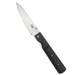 Couteau de camping pliant - 440A en acier inoxydable