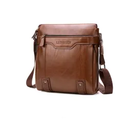 Sac à bandoulière en cuir tendance avec portefeuille*