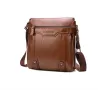 Sac à bandoulière en cuir tendance avec portefeuille*