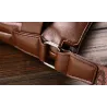 Sac à bandoulière en cuir tendance avec portefeuille*