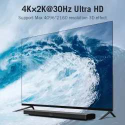 5 en 1 & 3 en 1 sortie - 4K Interrupteur HDMI