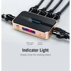 5 en 1 & 3 en 1 sortie - 4K Interrupteur HDMI