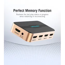 5 in 1 & 3 in 1 out - 4K HDMI switcherHDMI switchers