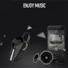 Mini casque Bluetooth - écouteurs invisibles sans fil avec microphone & boîte de recharge
