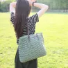Large beach bag made from strawHandbags