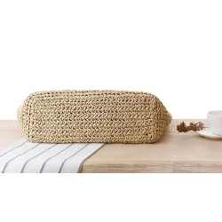 Large beach bag made from strawHandbags