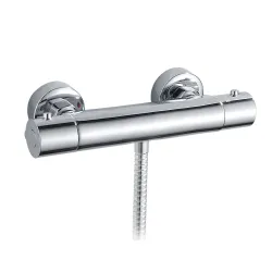 Robinet douche salle de bain - vanne thermostatique mixte