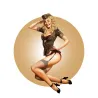 Sexy Girl - auto & moto sticker vinyle - étanche 13 * 11.5cm