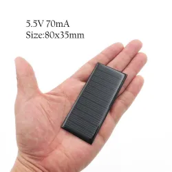 Batterie solaire 5.5V - banque d'alimentation